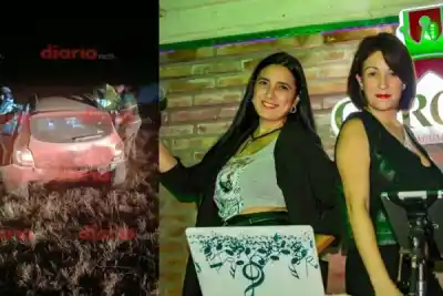 Chocaron a dos cantantes santiagueñas en la Ruta 9: qué se sabe de su estado