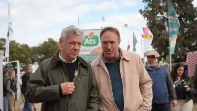 El titular de la SRA llegó a la Rural de Río Cuarto y soltó una frase que genera debate