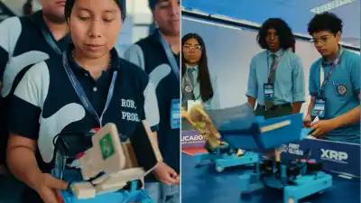 San Pedro: dos equipos escolares van por el título nacional de robótica