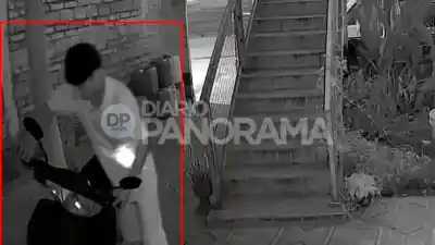 Menor de 15 años detenido en Las Termas tras un robo de moto que quedó filmado