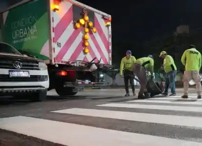 Sellado de juntas y luces: así avanza la puesta en valor del corredor Belgrano