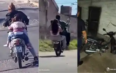 Los videos virales les costaron caro: qué pasó con los conductores que manejaban con un bebé a bordo