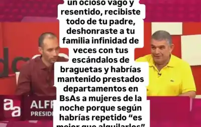 El duro descargo de un concejal de LLA contra Olmedo: "¿Con qué autoridad señalás a terceros?"