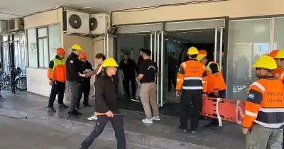 Evacuaron 100 personas en tiempo récord: así fue el simulacro sísmico en la Legislatura