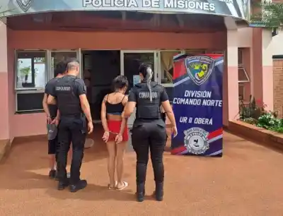 En Oberá, una pareja fue detenida tras una violenta agresión y amenazas de incendio