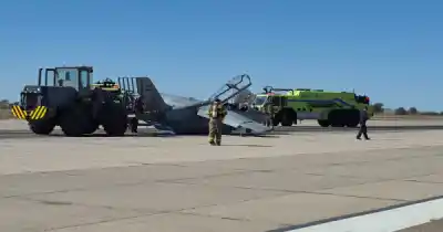 El aeropuerto de Mendoza volvió a operar tras el aterrizaje de emergencia