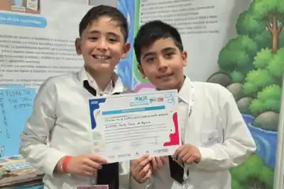 El proyecto de unos alumnos de cuarto grado que conquistó a la Feria de Ciencia provincial