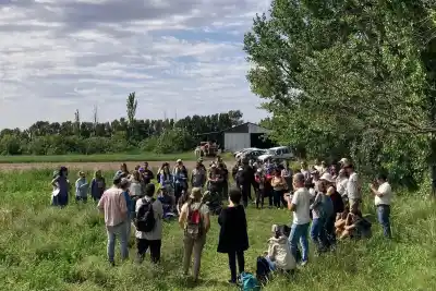 Un sábado para descubrir cómo se hace el pan desde la semilla en Casilda