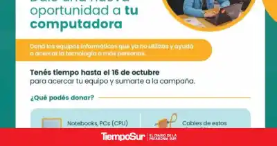 Una campaña en Santa Cruz busca darle una segunda vida a tu computadora vieja