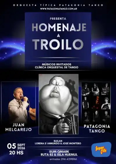 Una figura del tango, un concierto suspendido por la nieve y una reprogramación que promete
