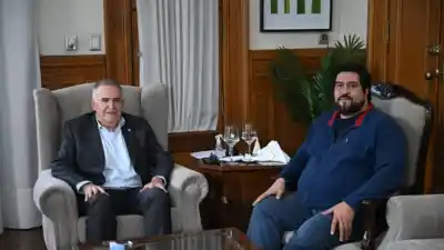 El concejal Franco llegó a Casa de Gobierno con pedidos de los vecinos