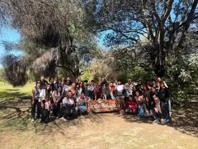 Alumnos de Garza cerraron su visita a la Facultad de Ciencias Forestales con un recorrido inolvidable