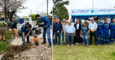 Operativo Ciudad Seca: 65 intervenciones en Villa Alem para resolver problemas de agua y cloacas