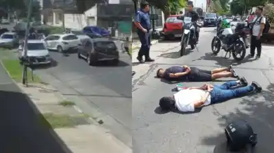 Persecución en Morón: el violento robo que terminó con tres detenidos y un auto con pedido de secuestro