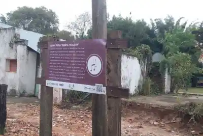 Declararon Patrimonio del Chamamé a una pista histórica, pero hoy es puro abandono