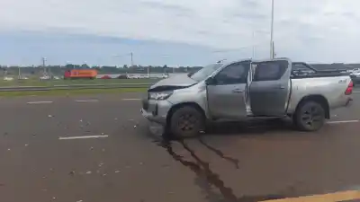 Un choque en el Acceso Sur dejó siete heridos y un dato que preocupa