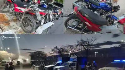 Los controlaron en Catamarca: lo que pasó con 15 personas y 14 motos