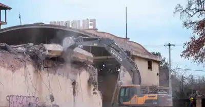 El último adiós a la Bodega Filippini: qué llega con su derrumbe en Godoy Cruz