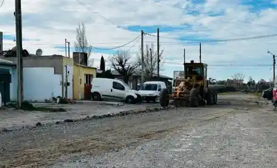 Rawson: el repaso de calles sigue su curso y ya tiene nueva parada