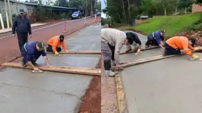 El pedido de una comunidad que destapó una obra clave en el kilómetro 3