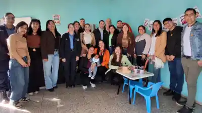 Los niños que llegan a la comisaría ya tienen un lugar para jugar y sentirse contenidos