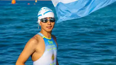 El jujeño de 15 años que puede abanderar a la Argentina en el Mundial de Aguas Abiertas