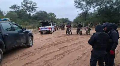 El operativo en un campo de Anta que terminó con siete detenidos y un hallazgo inesperado