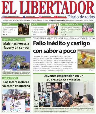 El Diario Digital de Corrientes que se actualiza cada día: ¿qué trae la edición del 5 de septiembre?