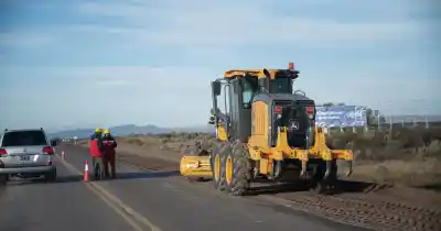 Alivio para los conductores: habilitaron un cruce clave en la Ruta 143, pero la obra sigue