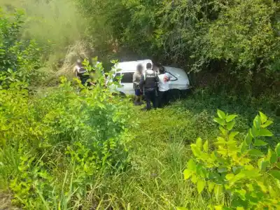 Cayeron a una zanja en Monteros e ingresaron al Hospital
