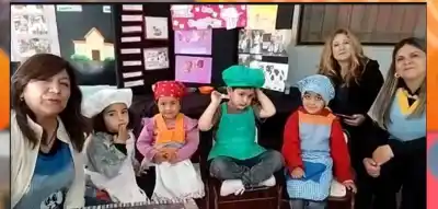 Niños de jardines de Valle Fértil investigaron los sabores de su tierra: qué descubrieron