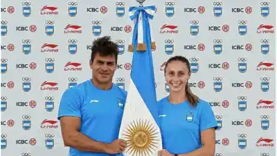 Oficializaron quiénes llevarán la bandera argentina en los Juegos Suramericanos