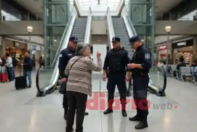 Discutió con su marido, él se llevó $1 millón y ella lo fue a buscar a la Terminal