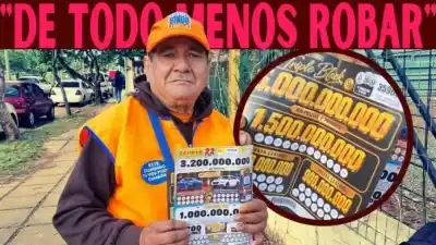 Le robaron todo su kiosco en pandemia y hoy vende bingos en la calle para no bajar los brazos