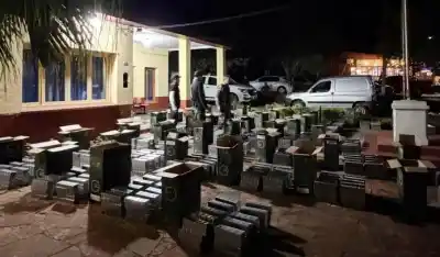 Se fugó de un control policial, pero su cargamento lo delató