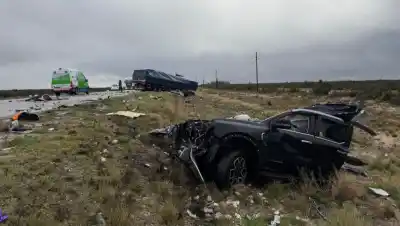 Tragedia en la Ruta 251: chocaron tres vehículos y hay dos muertos