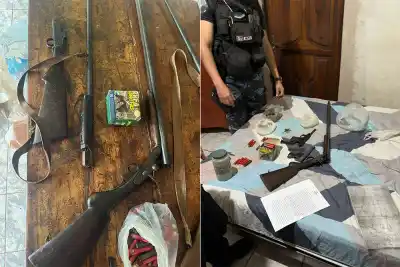 Publicaron videos disparando en Instagram y la Justicia allanó su casa en Misiones