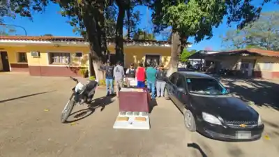 El control de rutina que terminó con 12.840 dosis secuestradas y tres detenidos