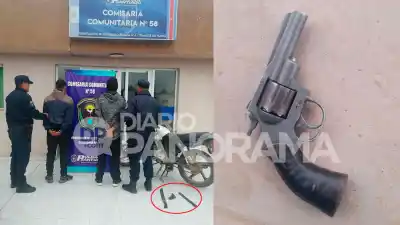 Le robaron la moto, los vio pasear en ella y el reencuentro terminó con un revólver en la mira