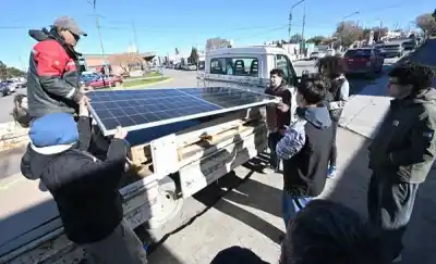 La primera escuela de Rawson con paneles solares: cómo se gestó el proyecto
