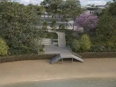 La nueva defensa costera de la playa Malvinas 2: qué cambia para los vecinos