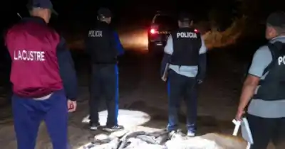 Los sorprendieron pescando con redes y terminaron perdiendo todo