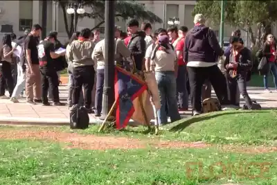 El plan de los scouts para el 5 de septiembre que llenó una plaza de Paraná