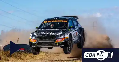 Apenas 1,9 segundos separan a Villagra y Baldoni en la cima del Rally de San Francisco
