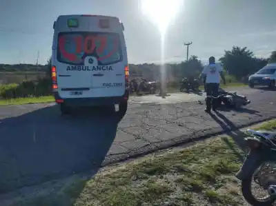 Los Sosa: “Varios heridos por un choque de motos”