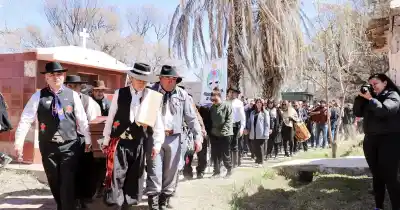 El Chango Huaqueño volvió a su tierra: así lo despidió su pueblo