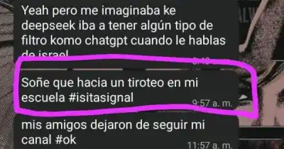 Planeaba un ataque armado en su escuela y la lista de "blancos" la delató