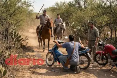 Los cruzaron a caballo y ellos en moto: la pelea que terminó con dos denuncias cruzadas