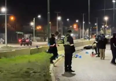 Murió un joven motociclista tras un violento choque en la Doble Trocha