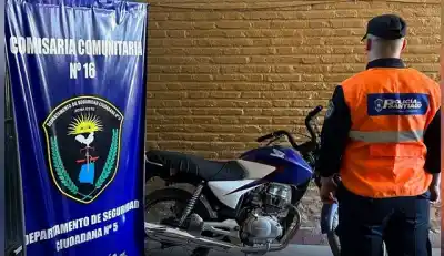 Le robaron la moto en una fiesta religiosa y la encontraron en un lugar inesperado